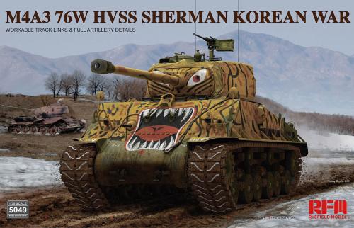 M4A3 76W HVSS Sherman Korean War 1/35