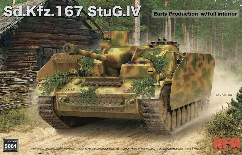 Sd.Kfz. 167 StuG IV Early Production w/full interior 1/35