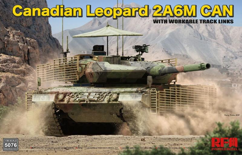 Canadian Leopard 2A6M CAN with workable track links 1/35