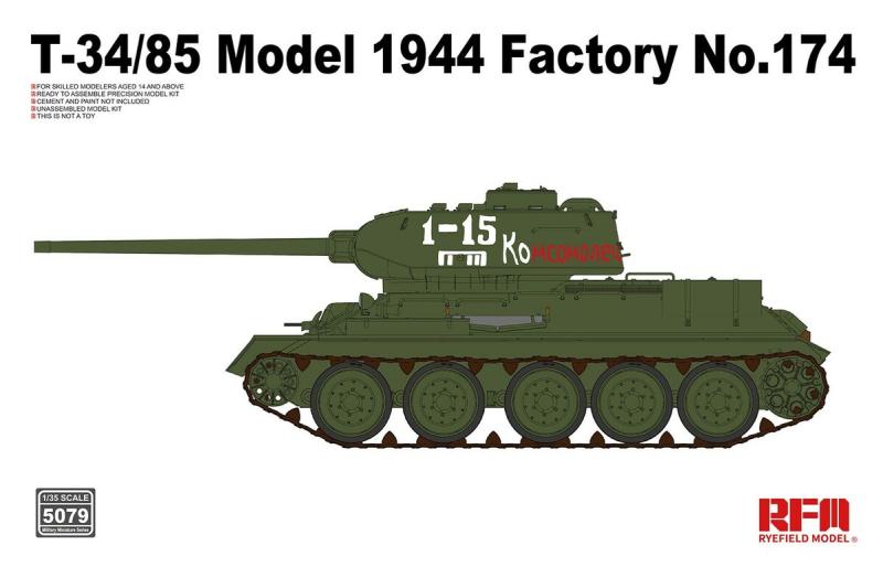 T-34/85 Model 1944 Factory No.174 1/35