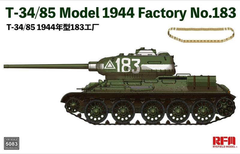 T-34/85 Model 1944 Factory No. 183 1/35