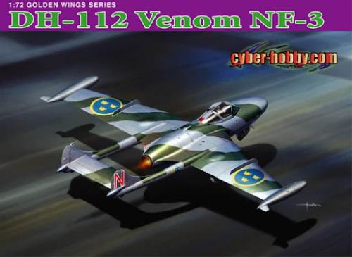 De Havilland DH-112 Venom NF-3 1:72