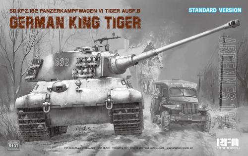 Sd.Kfz. 182 Pz.Kpfw.VI Ausf.B German King Tiger Ardennes 1944 (standard version) 1:35