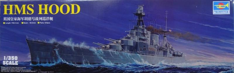 HMS Hood 1/350