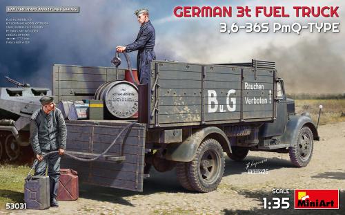 German 3t Fuel Truck 3,6-36S PmQ-Type 1:35