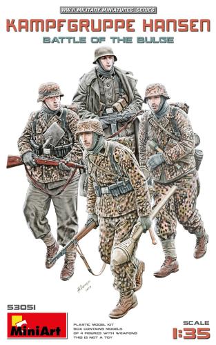 Kampfgruppe Hansen. Battle of the Bulge 1:35