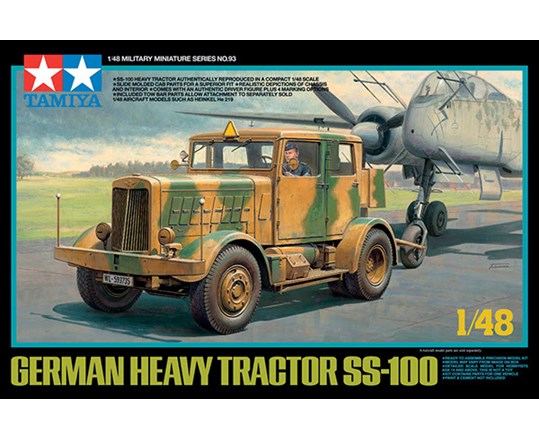 GERMAN HEAVY TRACTOR SS-100 1/48