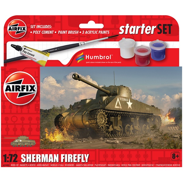 Small Beginners Set Sherman Firefly 1/72
