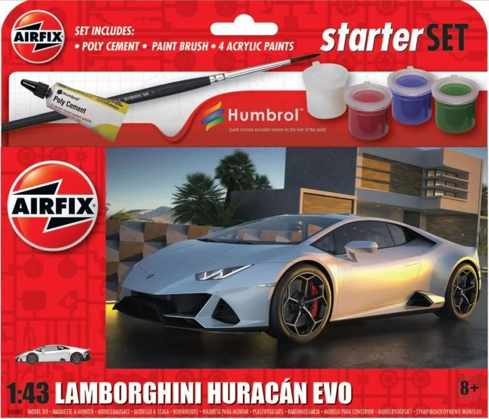 Starter Set Lamborghini Huracan EVO 1/43