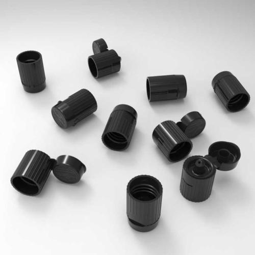 Flip-top dropper caps x10