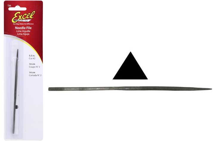 Triangle Needle File Set Needle file, Triangle. 1st
