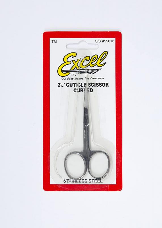 3 1/2" Cuticle Scissor Curved