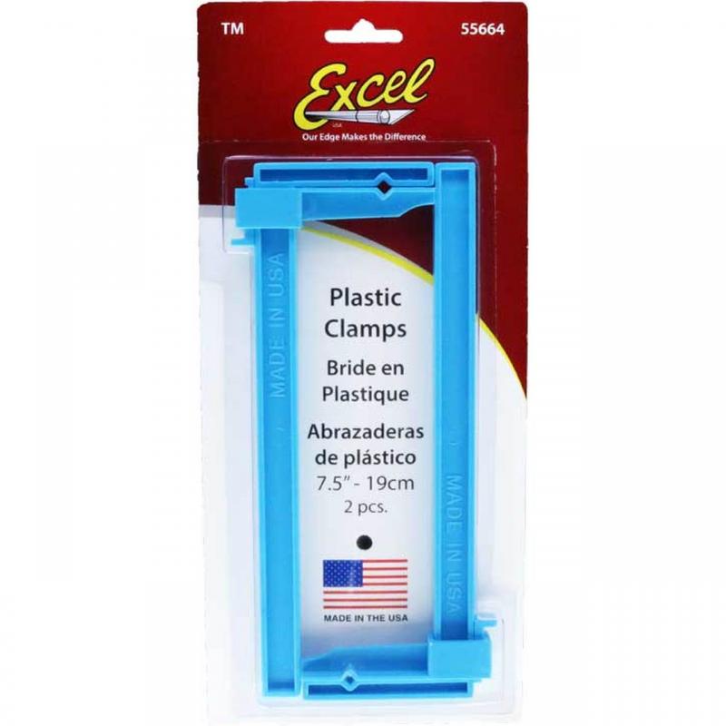 Plastic Clamps 19 cm 2-pack