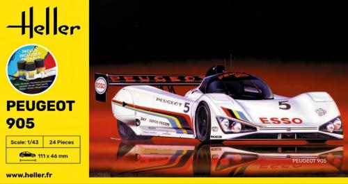 Peugeot 905 Starter Kit 1:43