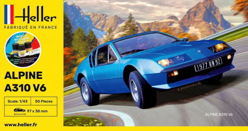 Alpine A310 V6 Starter Kit 1:43