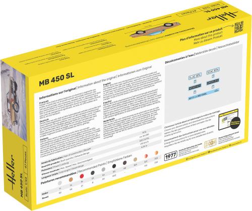STARTER KIT MB 450 SL 1:43