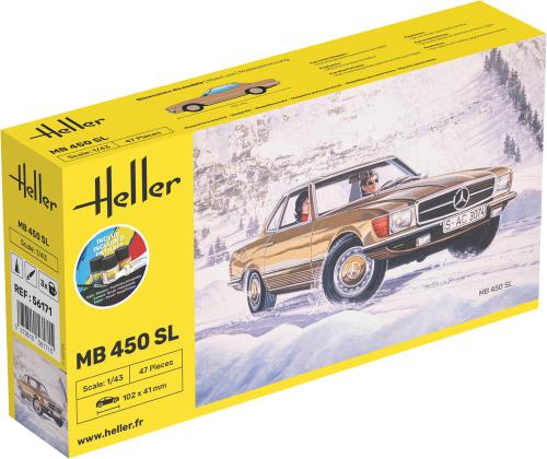 STARTER KIT MB 450 SL 1:43
