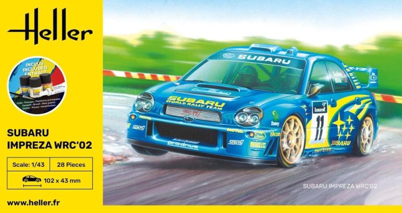 Subaru Impreza WRC'02 Starter Kit 1:43