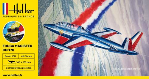 Fouga CM 170 Magister Starter Kit 1:72