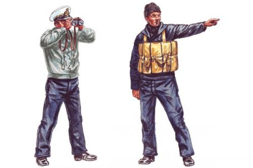 M.A.S. 563/568 With Crew 1/35