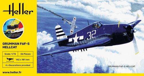 Gumman F6F-5 Hellcat Starter Kit 1:72