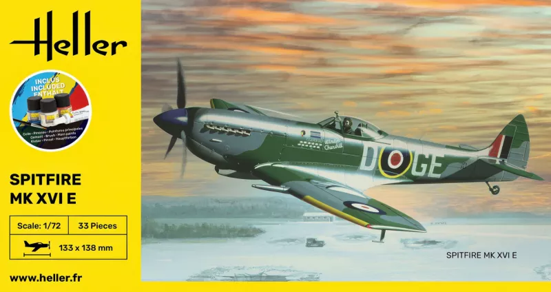 Spitfire Mk XVI E Starter Kit 1:72