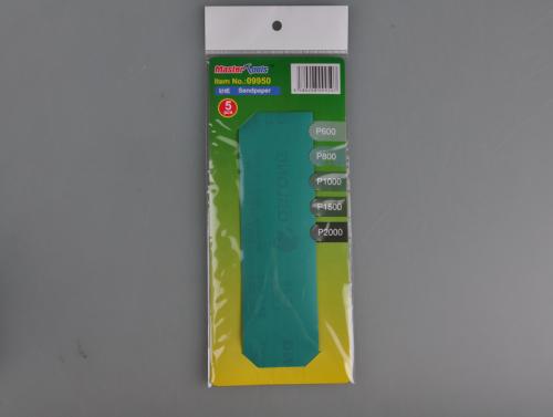 Sandpaper set (P600,800,1000,1500,2000)