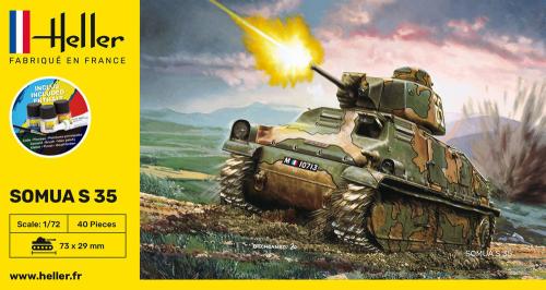Starter Set Somua S35 1:72