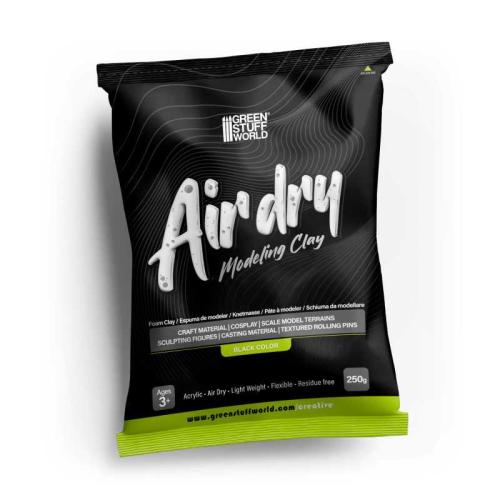 Air Dry Foam Clay 250gr. - Black