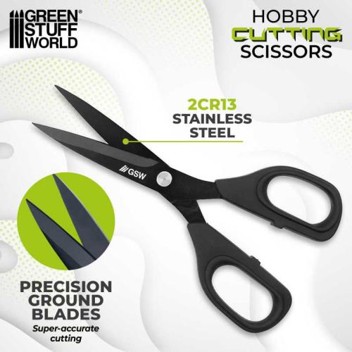 Green Stuff World: Black hobby cutting scissors