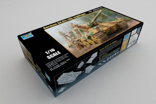 German Sd.Kfz.186 Jagdtiger INCL . FULL INTERIOR DETAIL 1/16