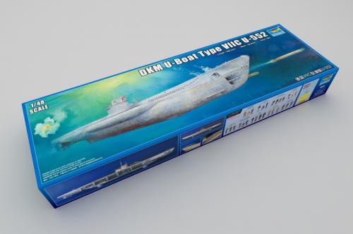 DKM U-Boat Type VIIC U-552 1/48