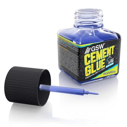 Green Stuff World: Blue Cement glue for plastics (40ml)