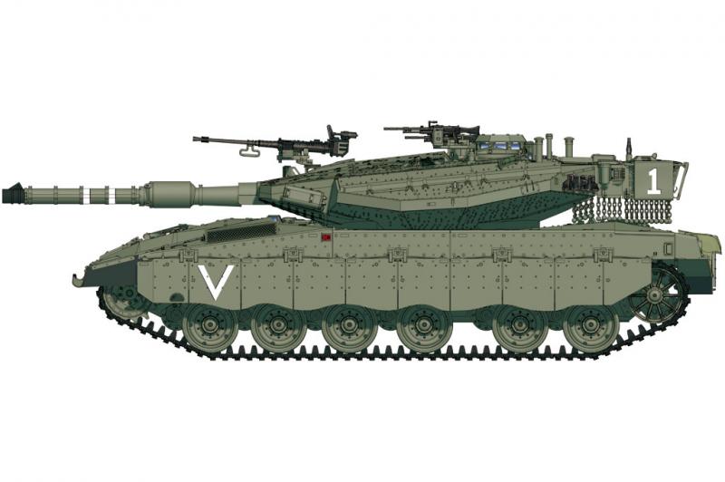 IDF Merkava Mk.IIID (LIC) 1/72