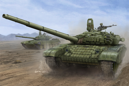 Russian T-72B1 MBT (w/kontakt-1 reactive armor) 1/16