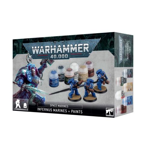Space Marines: Assault Intercessors + Paints Set