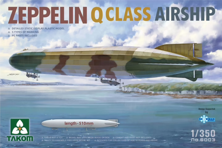 Zeppelin Q Class Airship 1/350