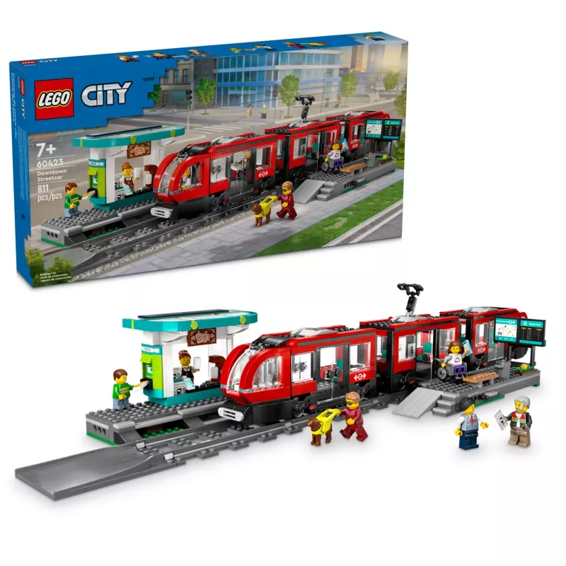 Lego City Spårvagn och Station