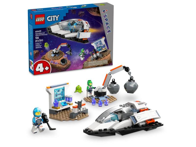 LEGO City Rymdskepp och Asteroidupptäckt 60429