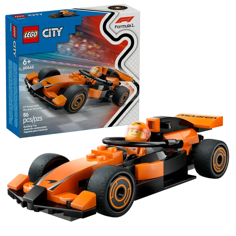 Lego City F1® Förare med McLaren Racerbil