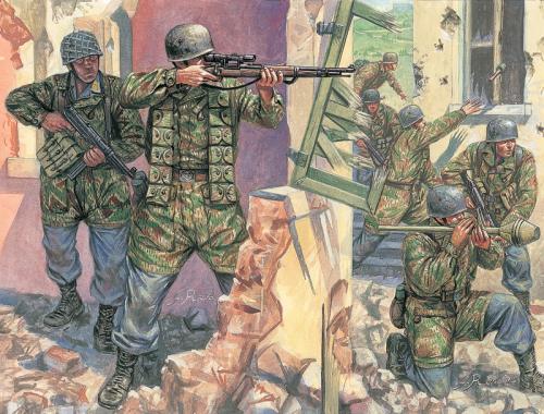 German Paratroopers 1/72