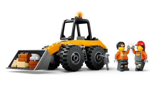 Lego City Gul Hjullastare