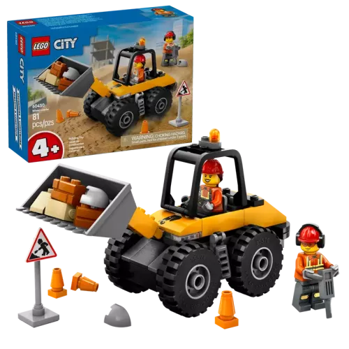 Lego City Gul Hjullastare