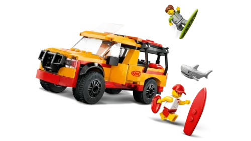 Lego City Strandräddning med Livräddarbil