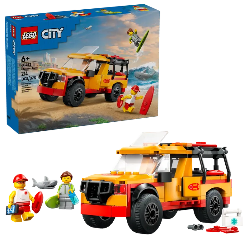 Lego City Strandräddning med Livräddarbil