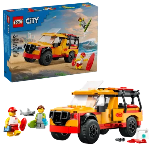 Lego City Strandräddning med Livräddarbil