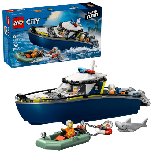 LEGO City Polisens Båtjakt 60456