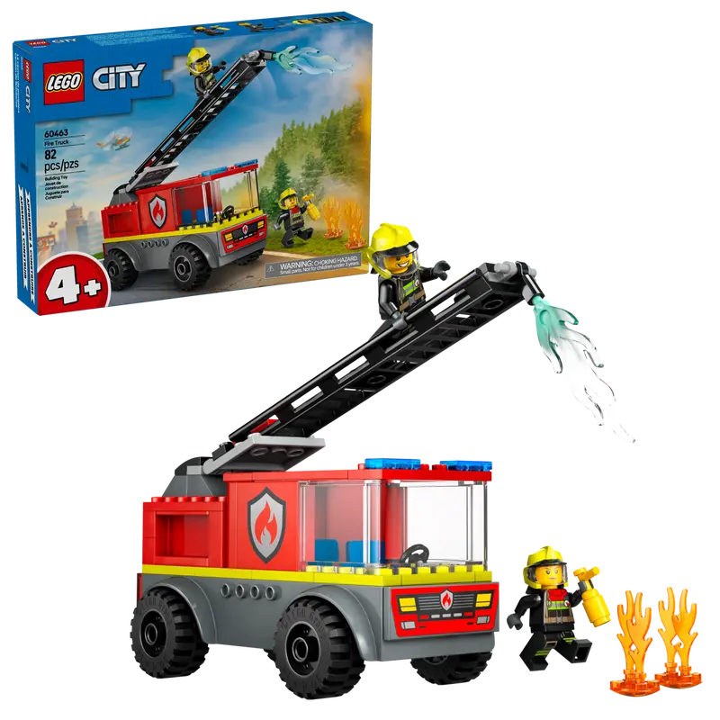 Lego City Brandbil med Stege