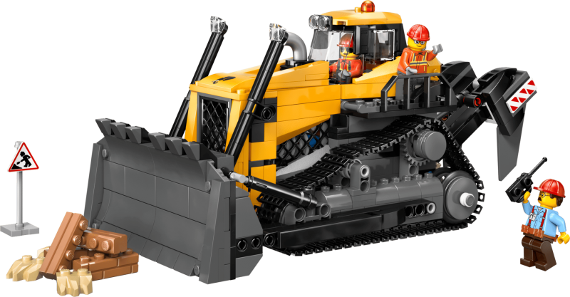 LEGO City Gul Bulldozer 60466