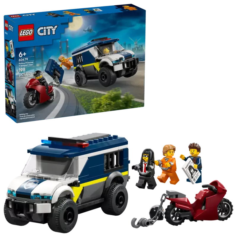 LEGO City Polisens fångtransportbil 60479